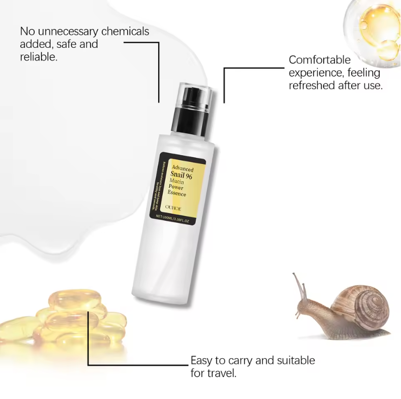 Snail Mucin Power Essence 100 Ml Pack of 2