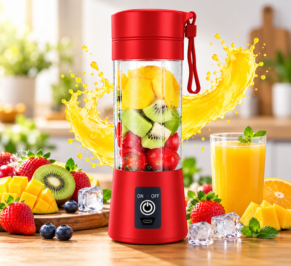KartUp Portable Juicer – USB Rechargeable Blender (380 ml)